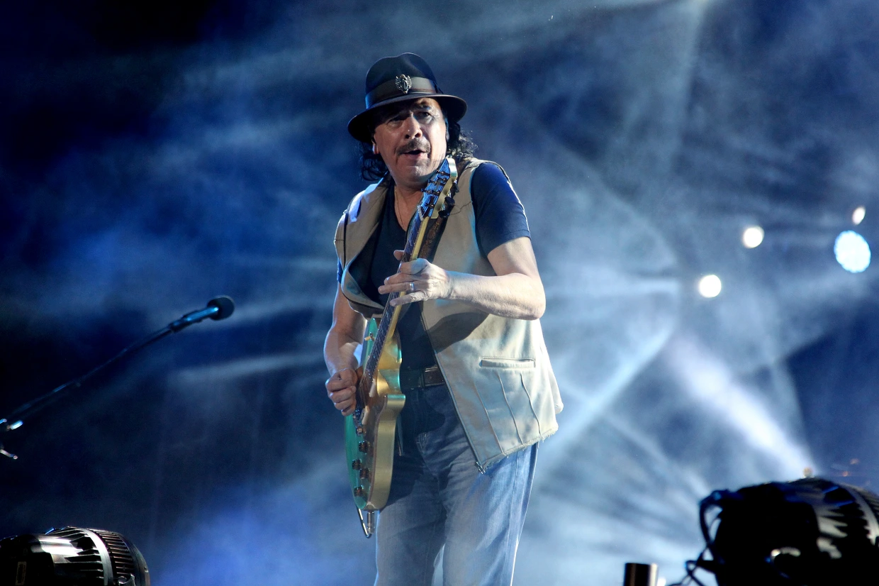 Santana live in concert
