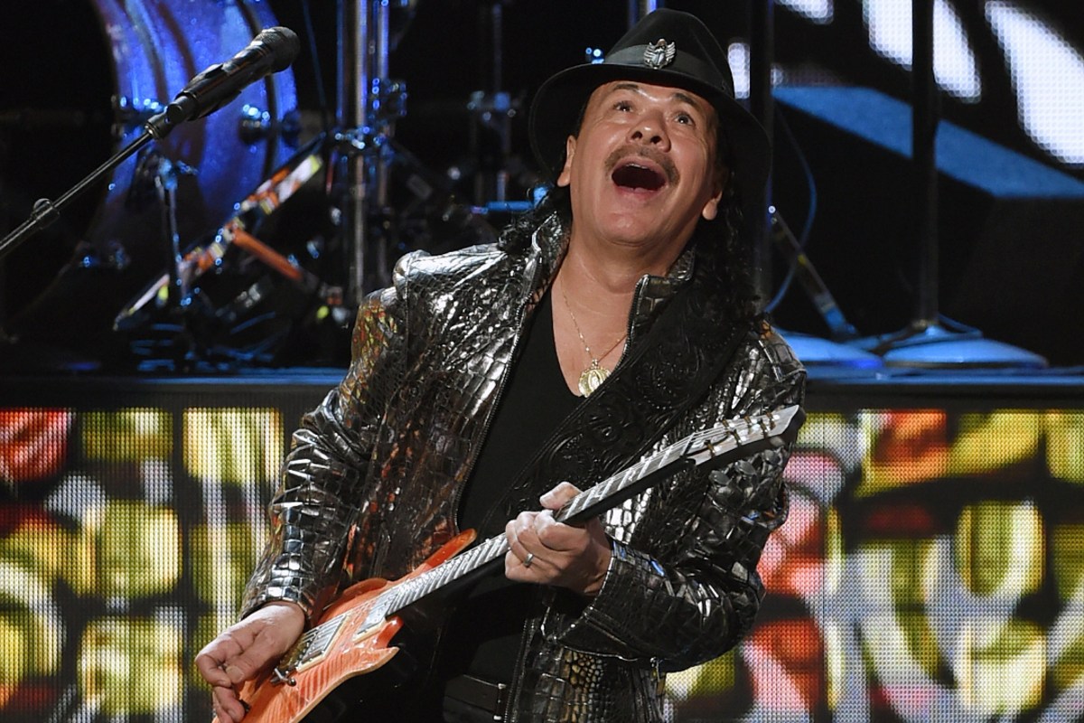 Santana playing live